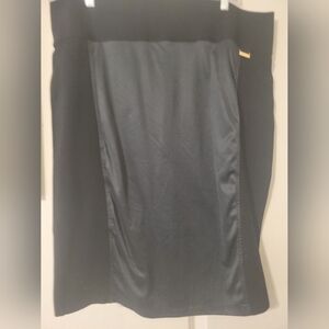 Calvin Klein Collection Blue Asymmetrical Pencil Skirt